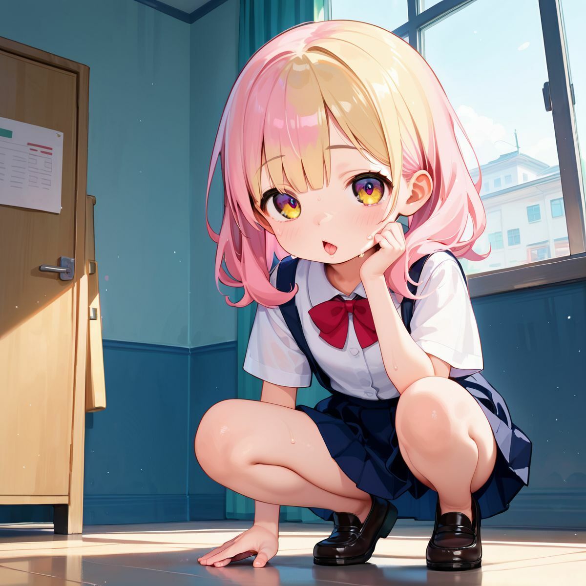 サンプル画像6:家出ぷにぷに制服少女、拾いました。01(ロリもち) [d_506739]