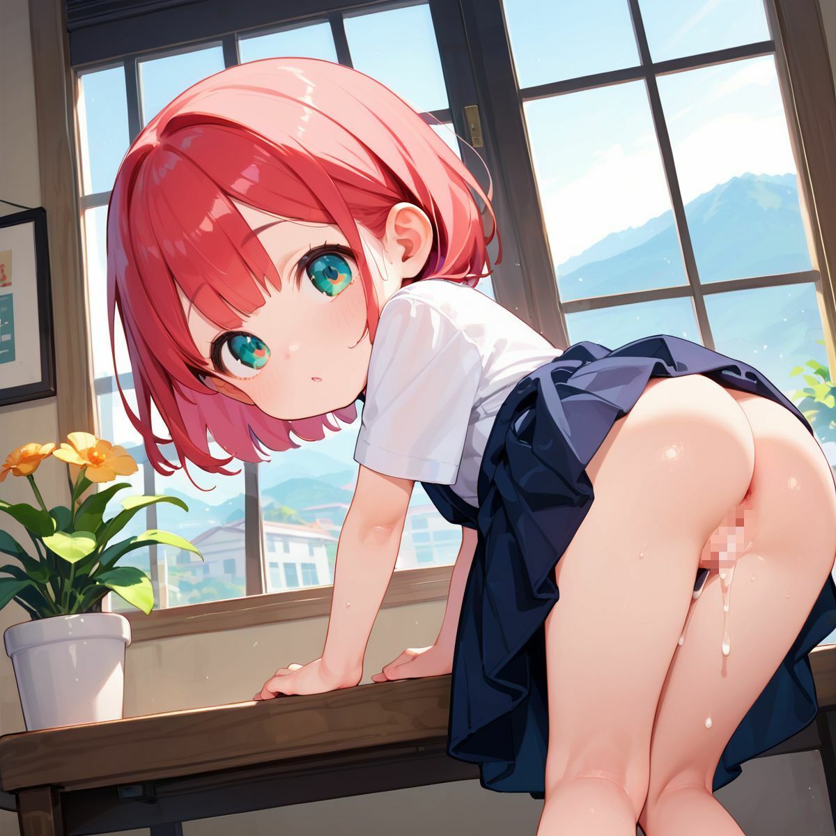 サンプル画像2:家出ぷにぷに制服少女、拾いました。02(ロリもち) [d_506741]