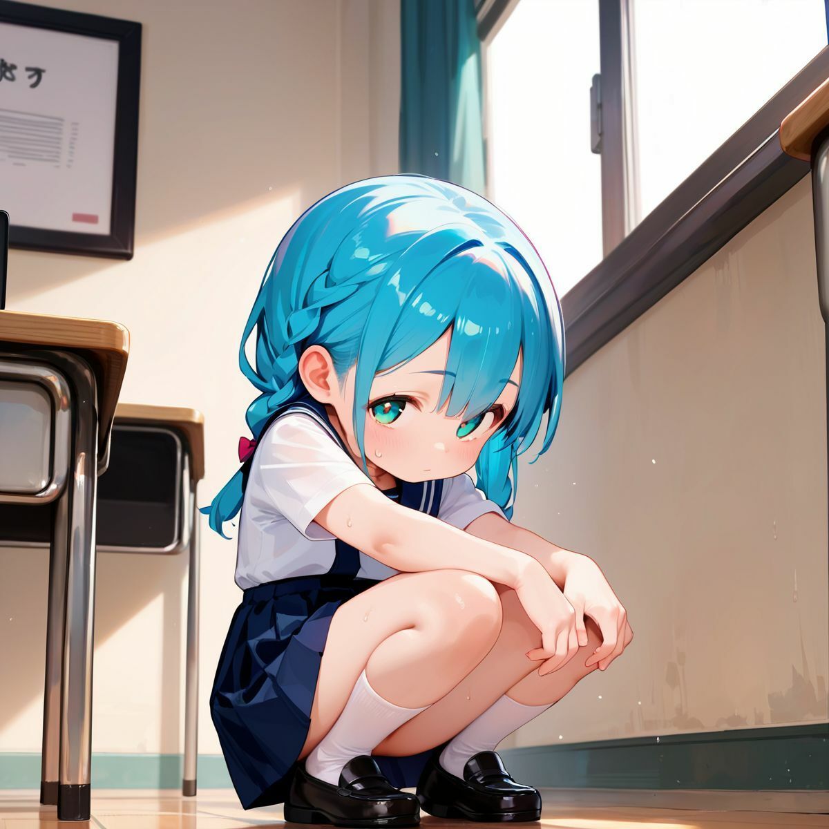 サンプル画像3:家出ぷにぷに制服少女、拾いました。04(ロリもち) [d_506747]