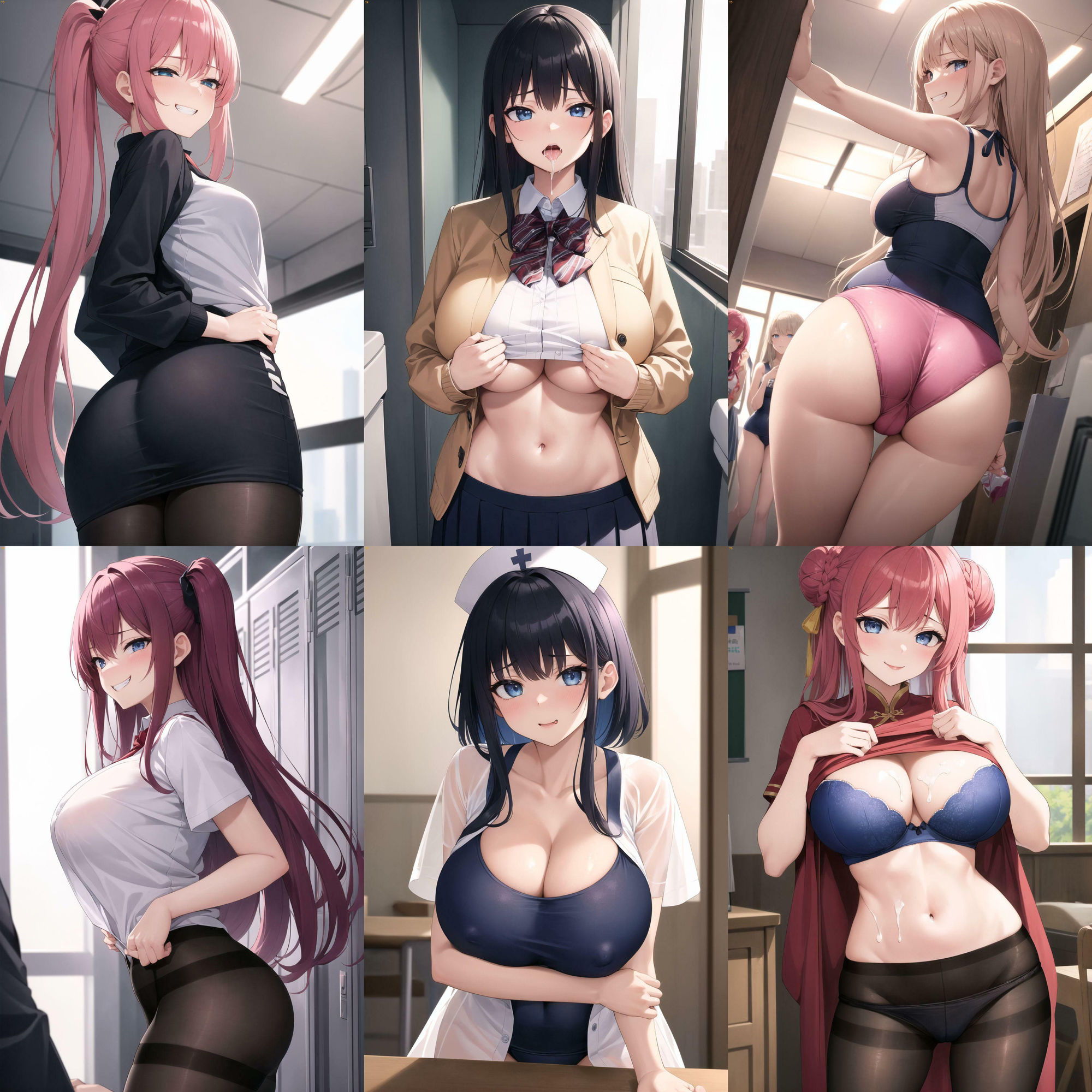 サンプル画像1:ノーモザイク！生意気JKの誘惑 2(NOTモザイク製作所) [d_506757]