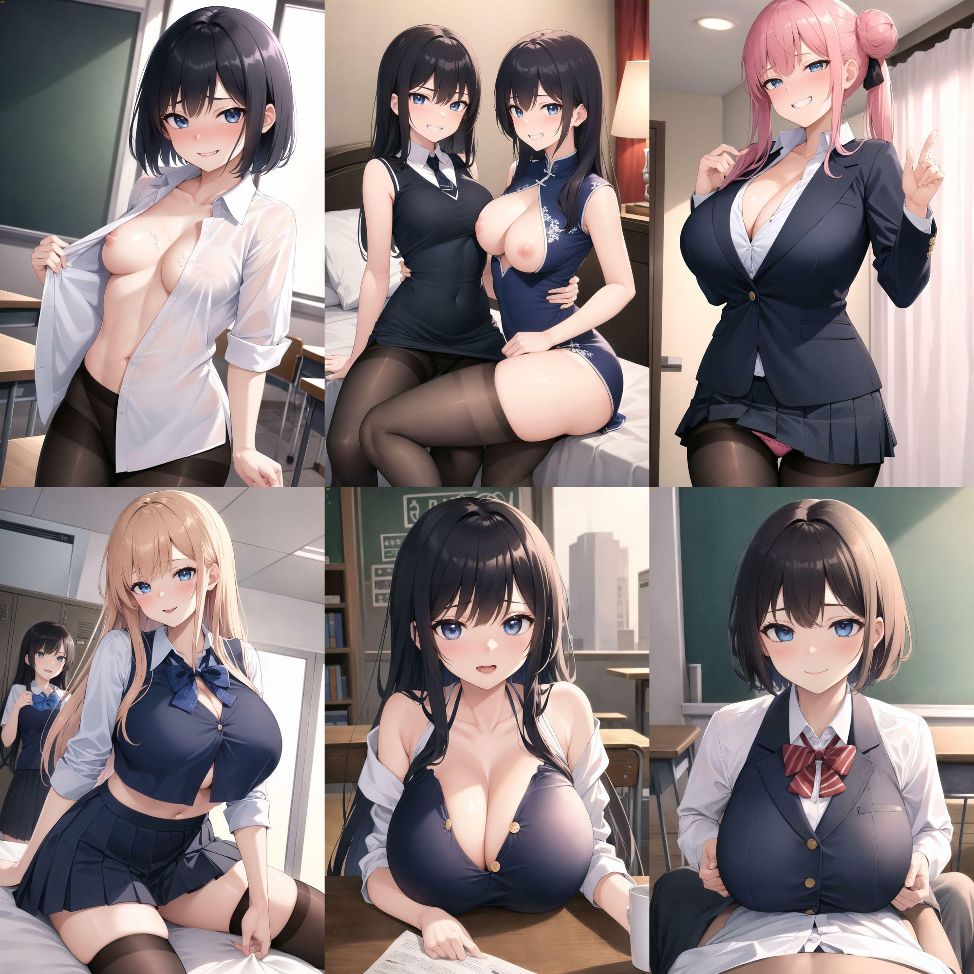 サンプル画像2:ノーモザイク！生意気JKの誘惑 2(NOTモザイク製作所) [d_506757]