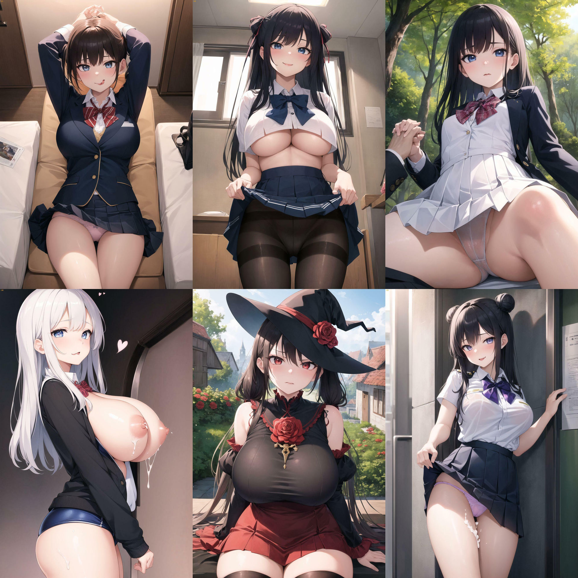 サンプル画像6:ノーモザイク！生意気JKの誘惑 2(NOTモザイク製作所) [d_506757]