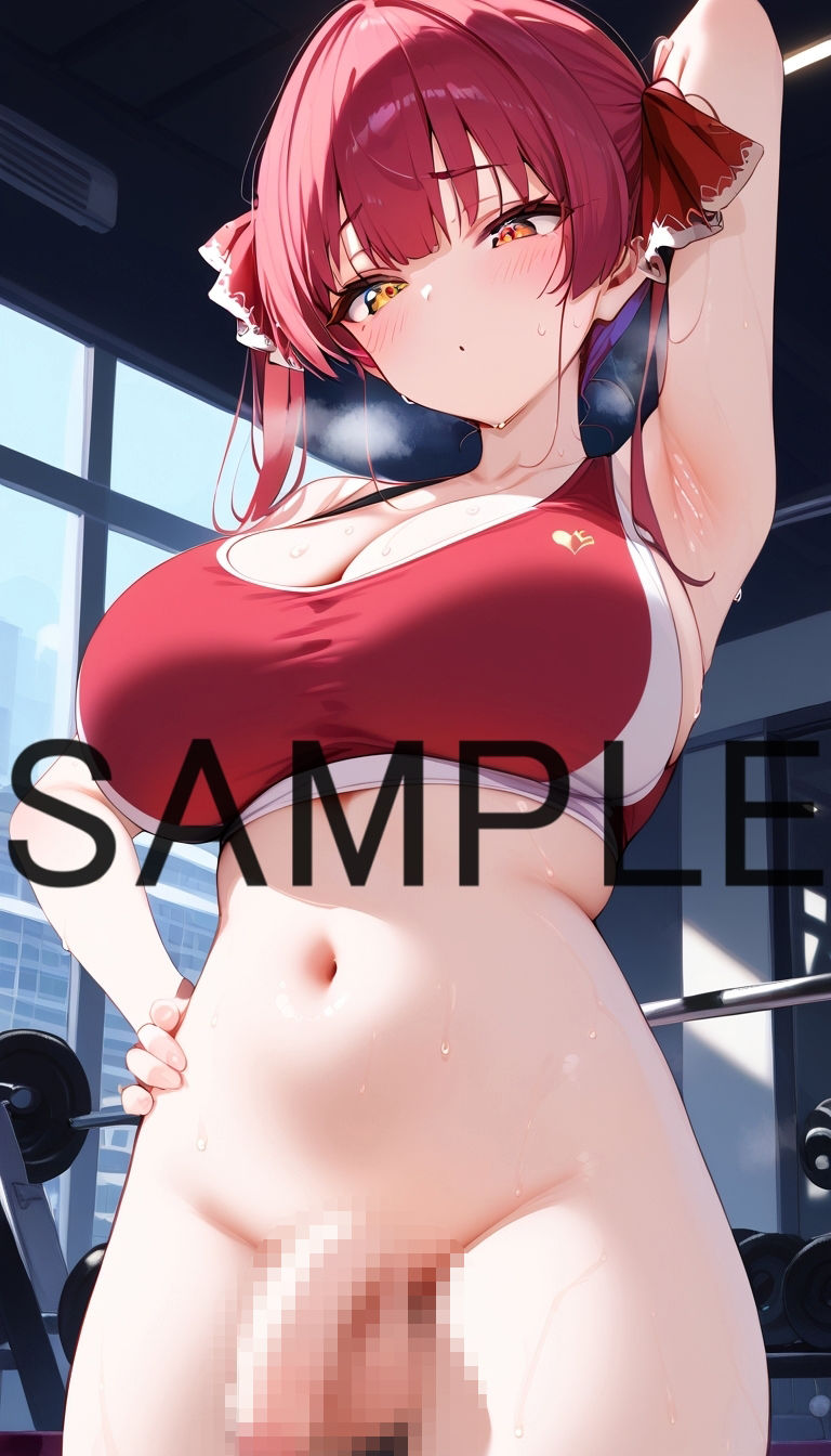 サンプル画像3:ふたなり化エッチ宝鐘マ〇ン(ルカっ娘) [d_506770]