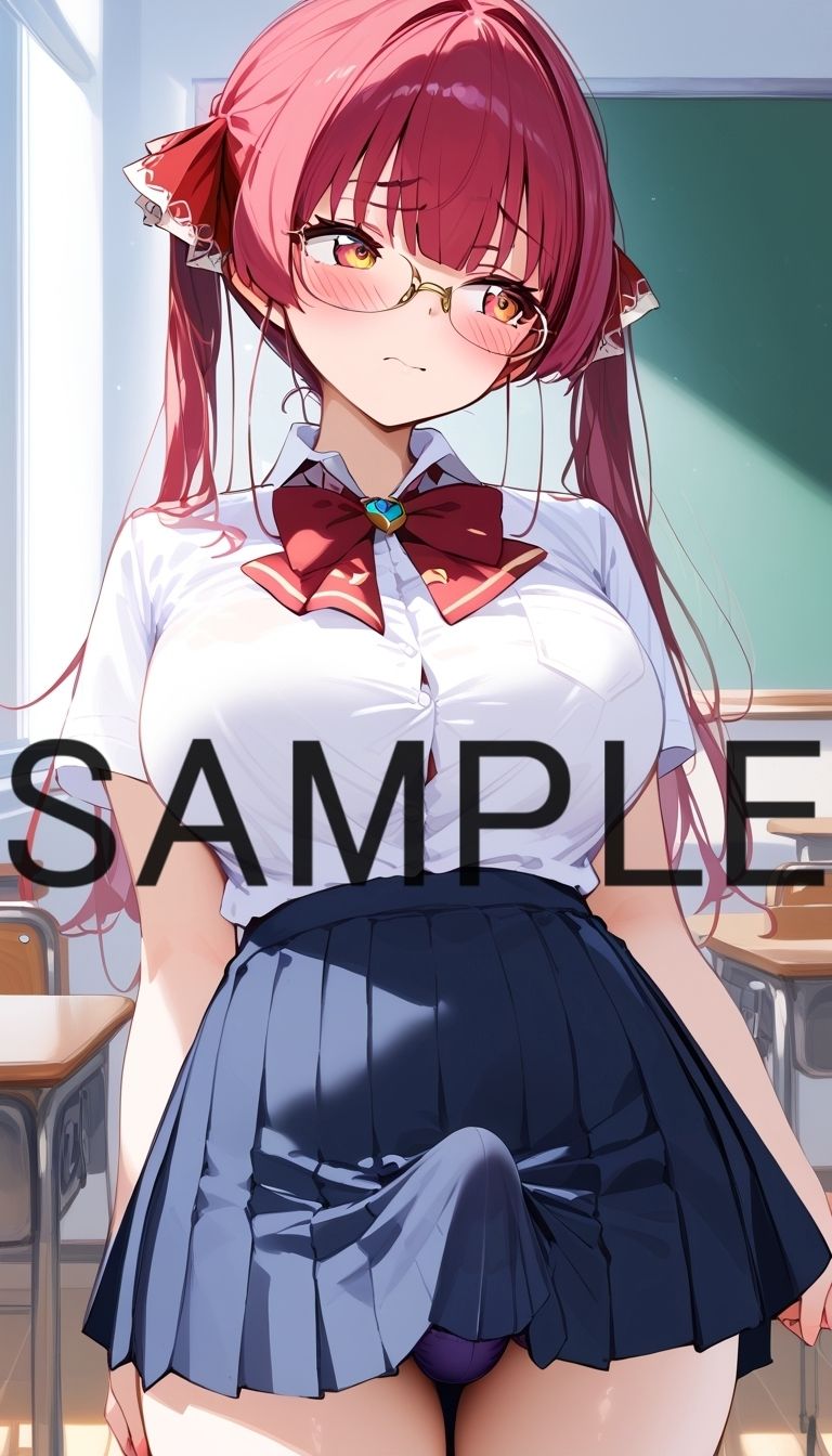 サンプル画像6:ふたなり化エッチ宝鐘マ〇ン(ルカっ娘) [d_506770]