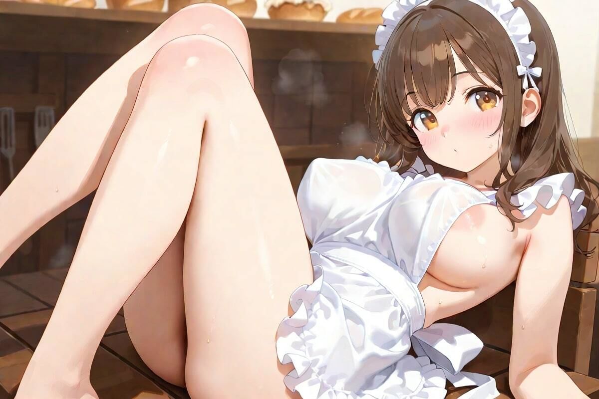 サンプル画像4:激ヤバ美女CG集  パンと私どっち？(AI幻想工房) [d_506867]