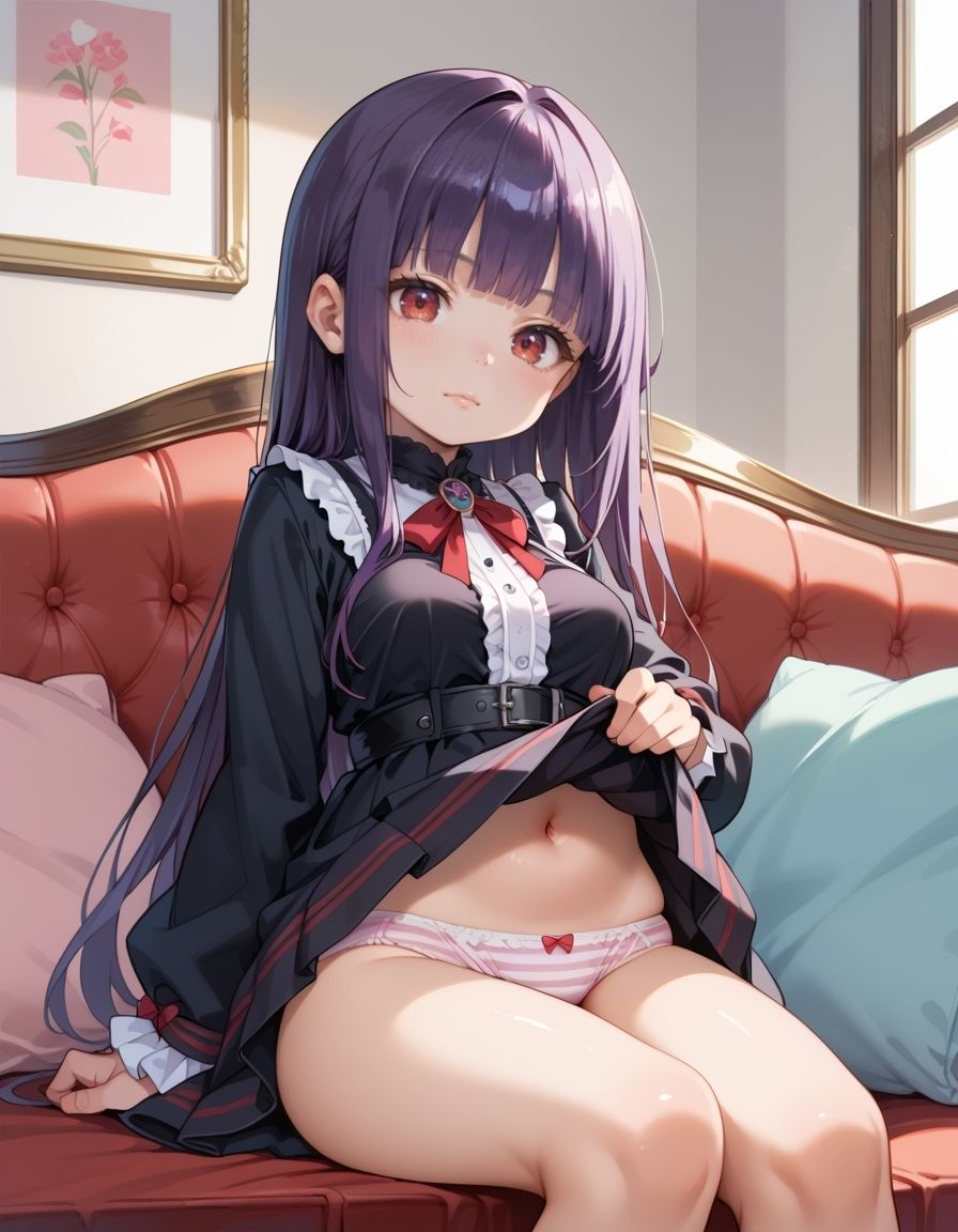 サンプル画像2:漆黒のゴスロリ美学 -ドールが紡ぐ優美と妖艶-(えろかわラボ) [d_506875]