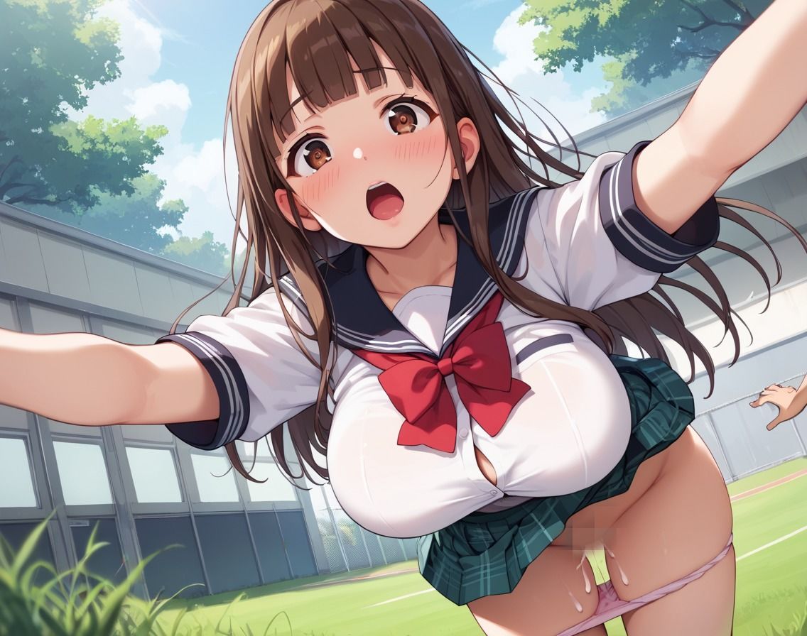 サンプル画像6:巨乳女子校お射精指導部。(いろぱん) [d_506902]