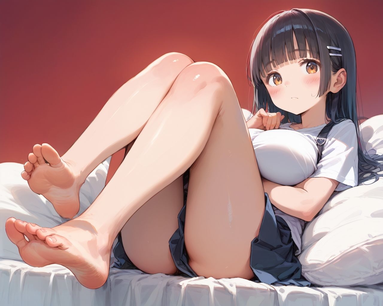 サンプル画像1:巨乳な妹に寝取られ中 お兄ちゃんエッチしよ？彼女さんより私の方が胸大きいんだから！(ひつじ雲) [d_506953]