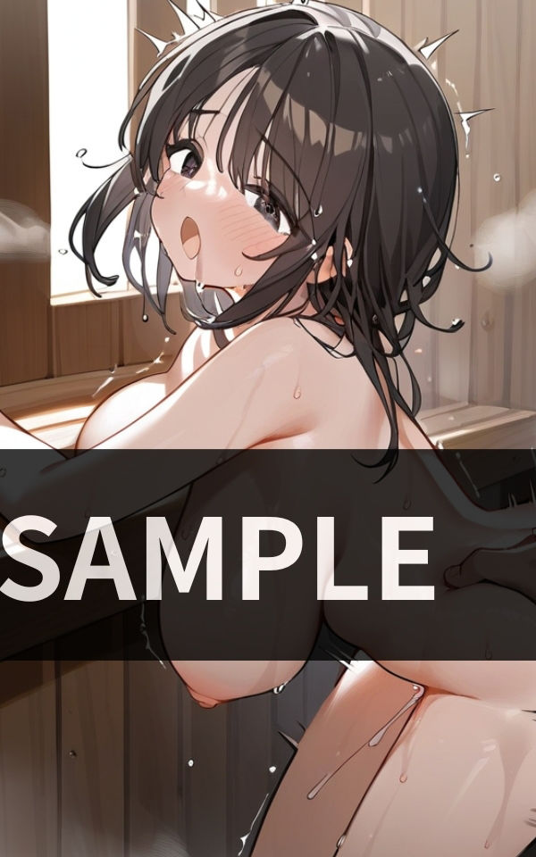 サンプル画像3:サウナで汗だくのレース バックでハメられながら 往復できるか！？(ラブヘブン) [d_506981]