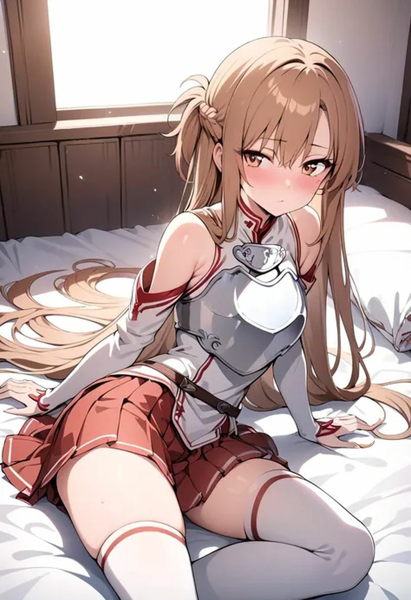 サンプル画像2:淫乱閃光のアスナ甲冑編CG集(れじぇんど☆がーるず) [d_506991]