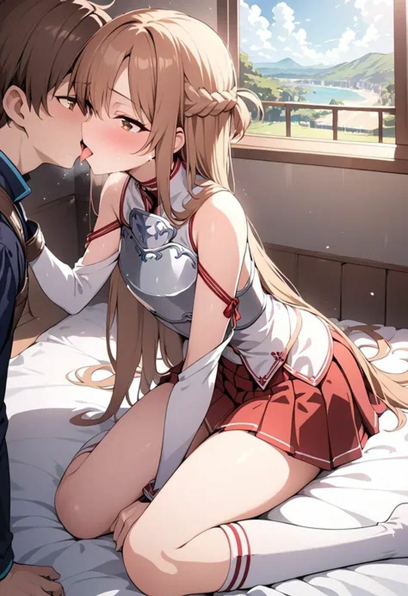 サンプル画像3:淫乱閃光のアスナ甲冑編CG集(れじぇんど☆がーるず) [d_506991]