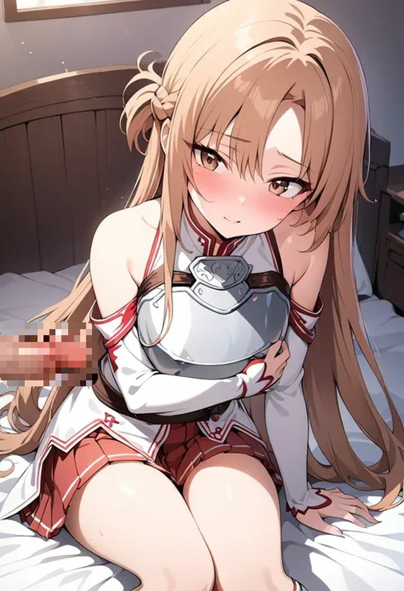 サンプル画像4:淫乱閃光のアスナ甲冑編CG集(れじぇんど☆がーるず) [d_506991]