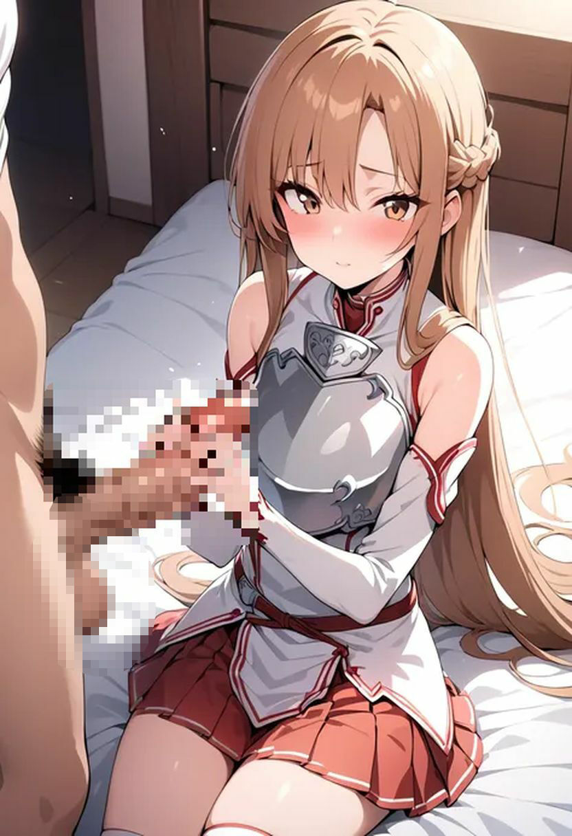 サンプル画像5:淫乱閃光のアスナ甲冑編CG集(れじぇんど☆がーるず) [d_506991]