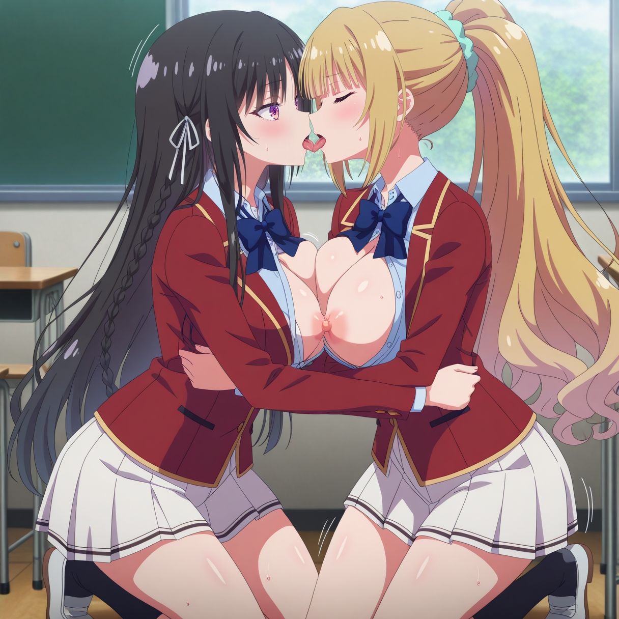 サンプル画像5:ようこそ淫乱ヒロインの教室へ(デスティニー・ドロー) [d_507022]