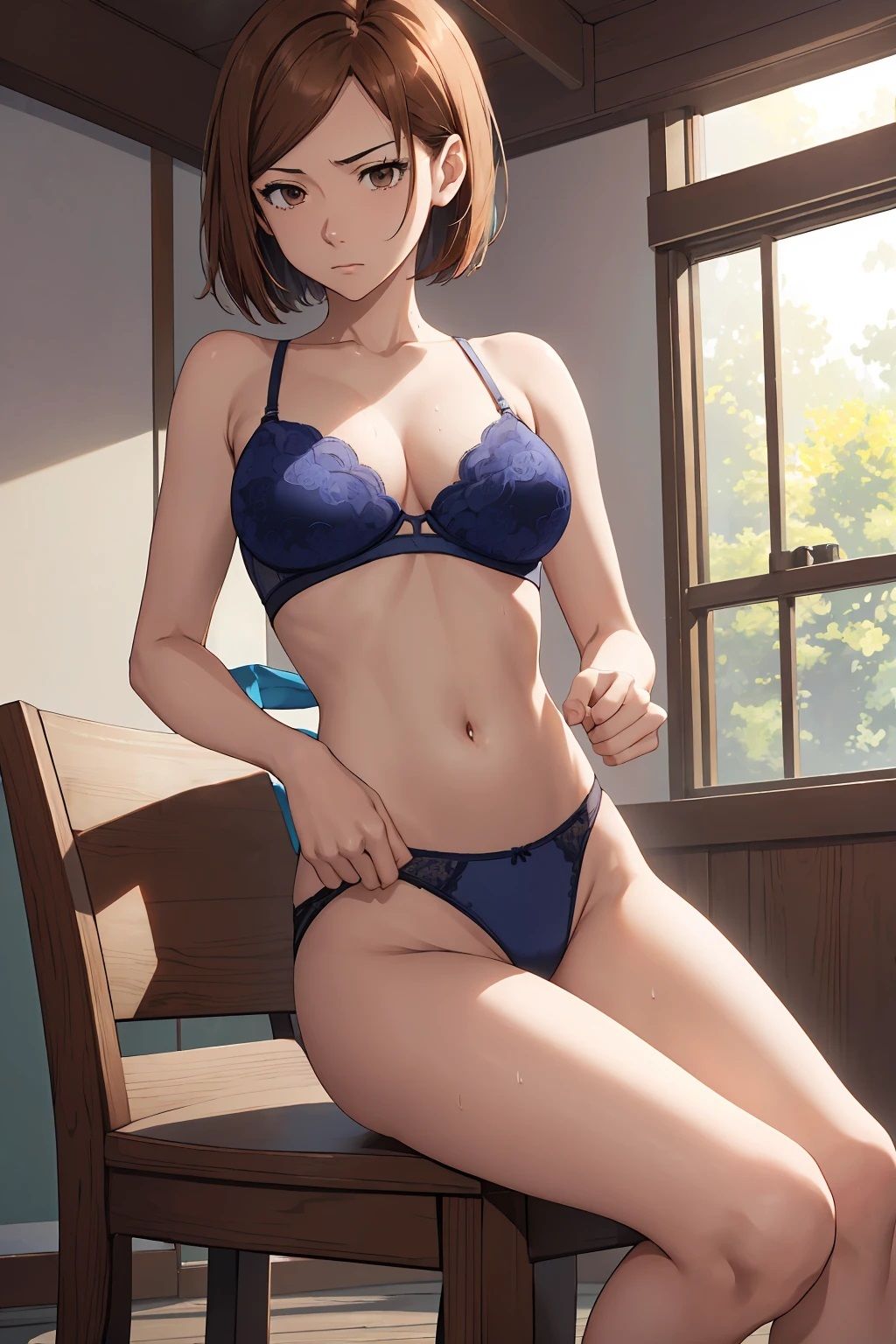 サンプル画像2:釘崎野〇薇  下着と汗（68枚）(メークインアート) [d_507062]