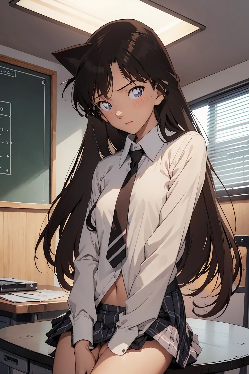 サンプル画像2:毛〇蘭  JK制服（97枚）(きたあかりアート) [d_507106]