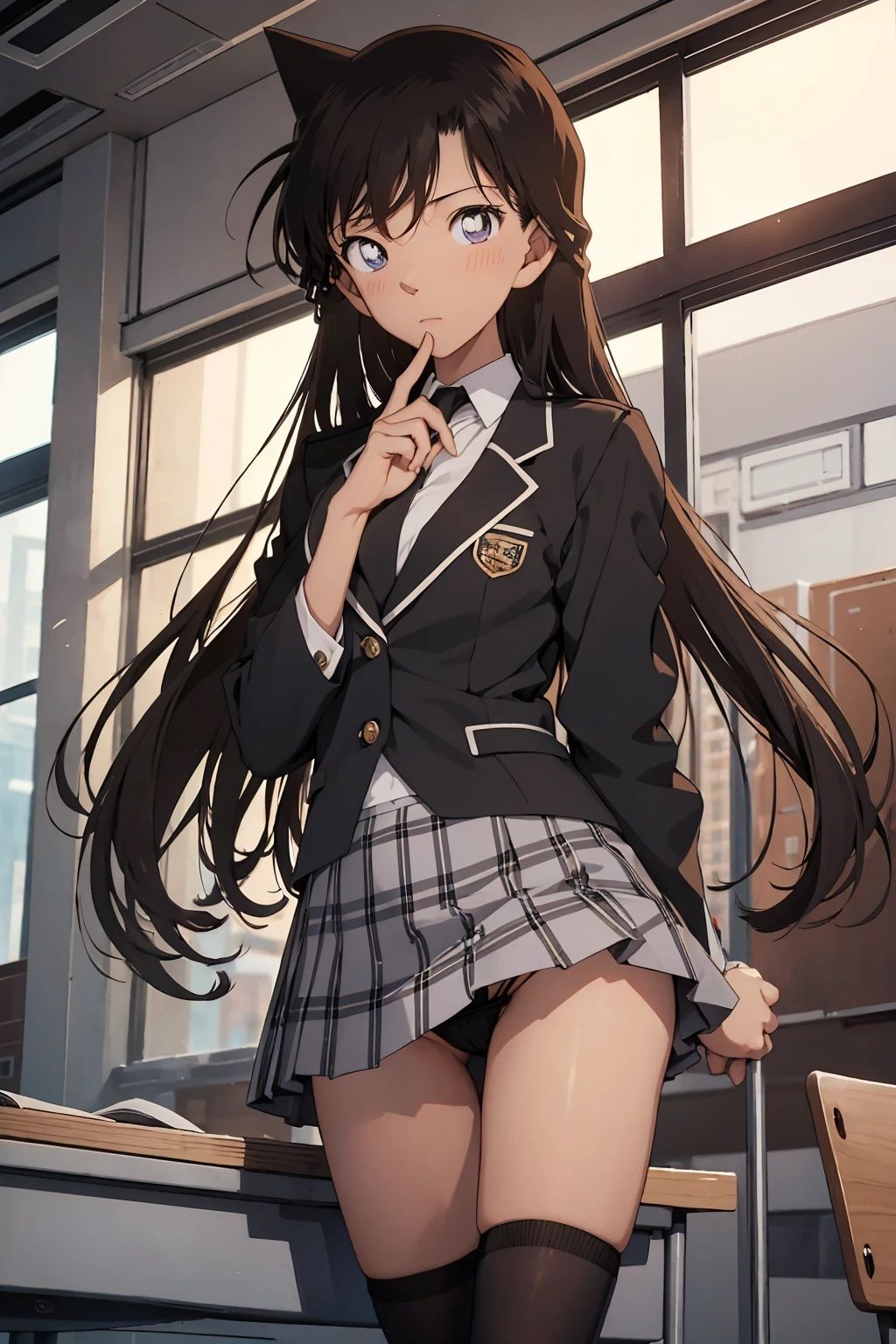 サンプル画像5:毛〇蘭  JK制服（97枚）(きたあかりアート) [d_507106]