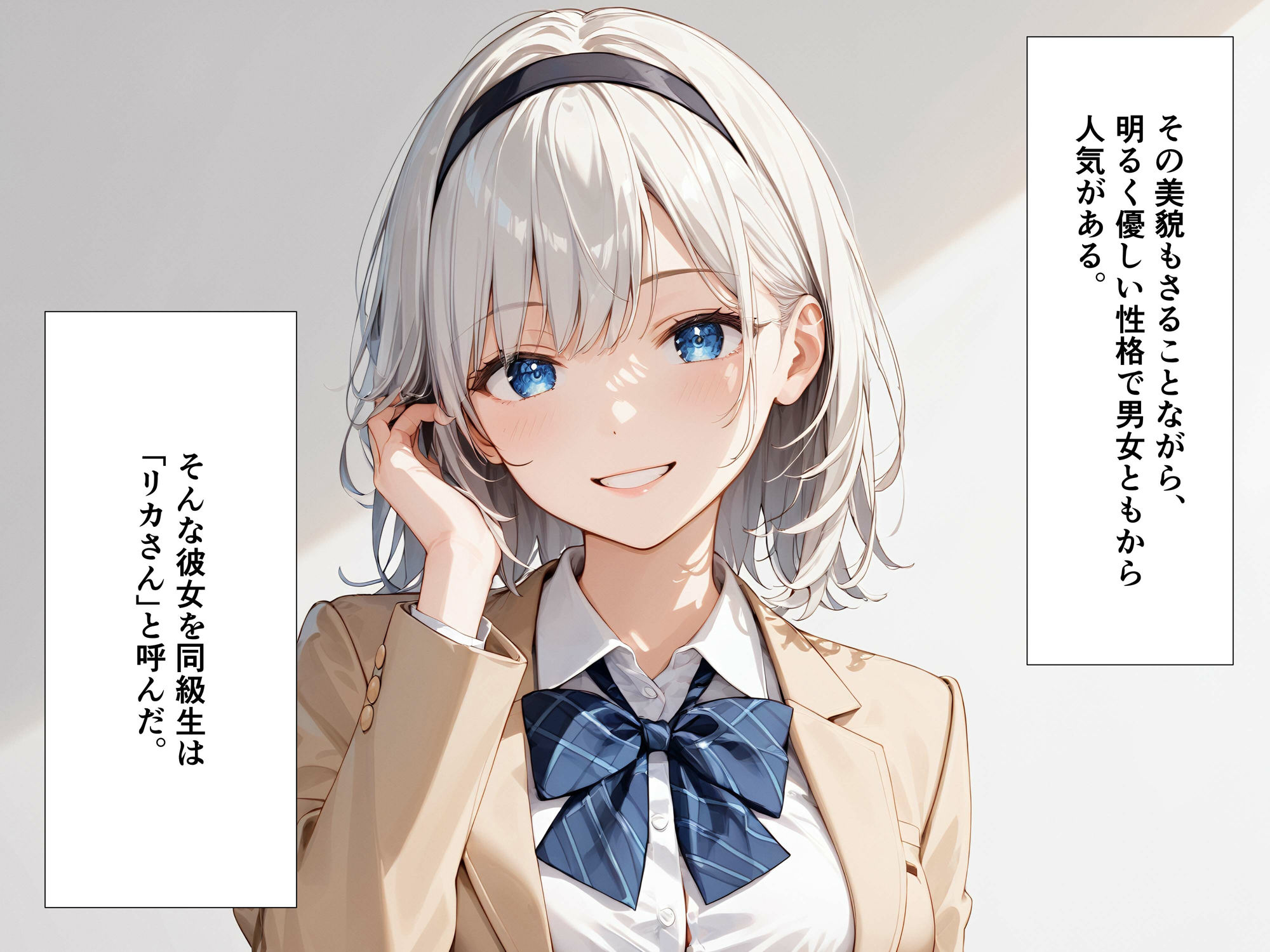 サンプル画像2:『セリフ入有:4K×500枚』性処理留学〜ハーフ留学生リカさん〜(AOI) [d_507123]