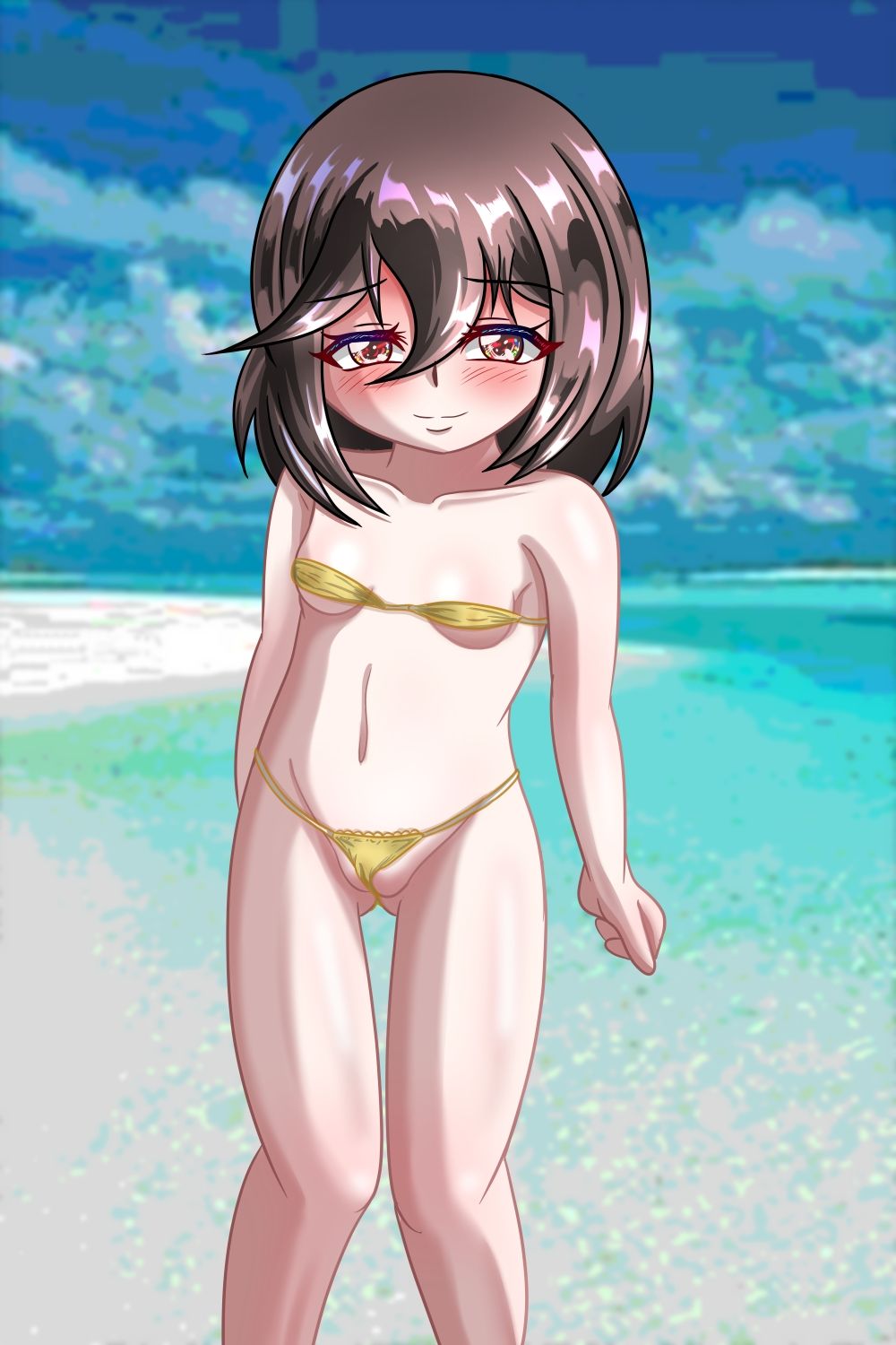 サンプル画像4:るいの露出日記ジ〇ニアアイドル編(ちゃぴお帝国) [d_507201]