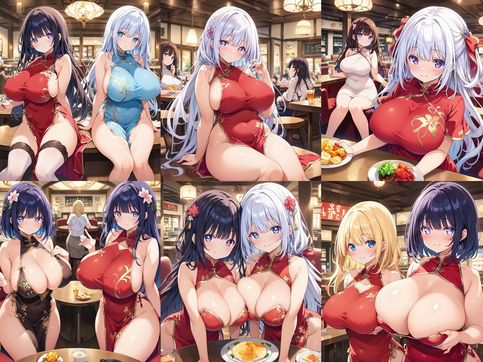 サンプル画像1:チャイナ服ハーレムを作ってボテ腹にしてやった件【ハーレム王にオレはなる】(ハーレムランド) [d_507229]