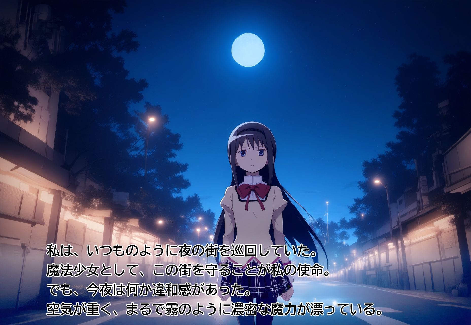 サンプル画像1:暁○ほむら  魔女に敗北ゲームオーバー(タカーノ) [d_507337]