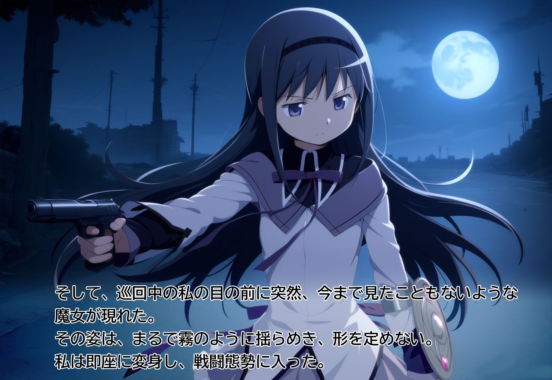 サンプル画像2:暁○ほむら  魔女に敗北ゲームオーバー(タカーノ) [d_507337]