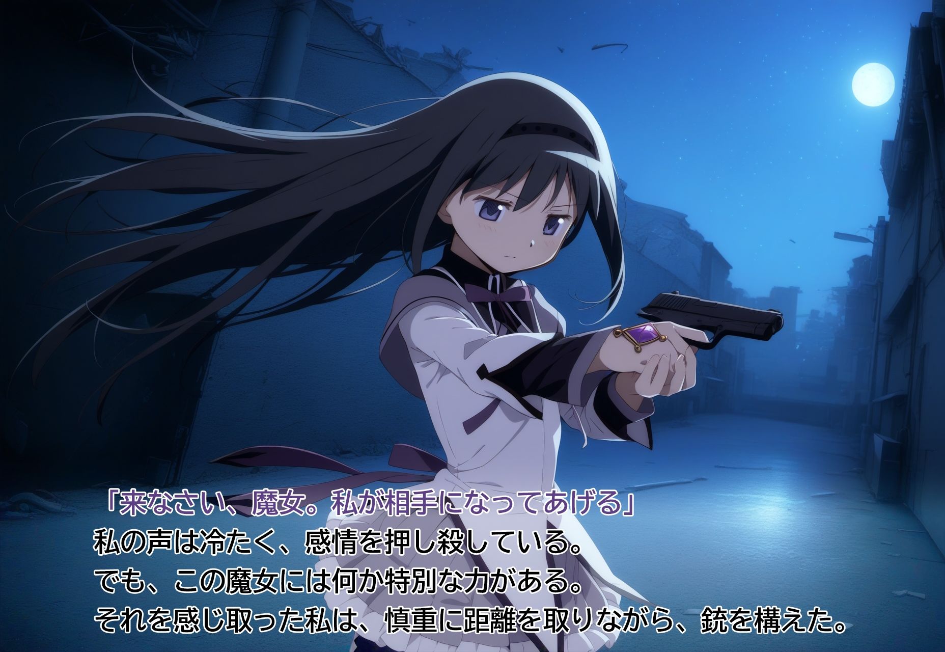 サンプル画像3:暁○ほむら  魔女に敗北ゲームオーバー(タカーノ) [d_507337]