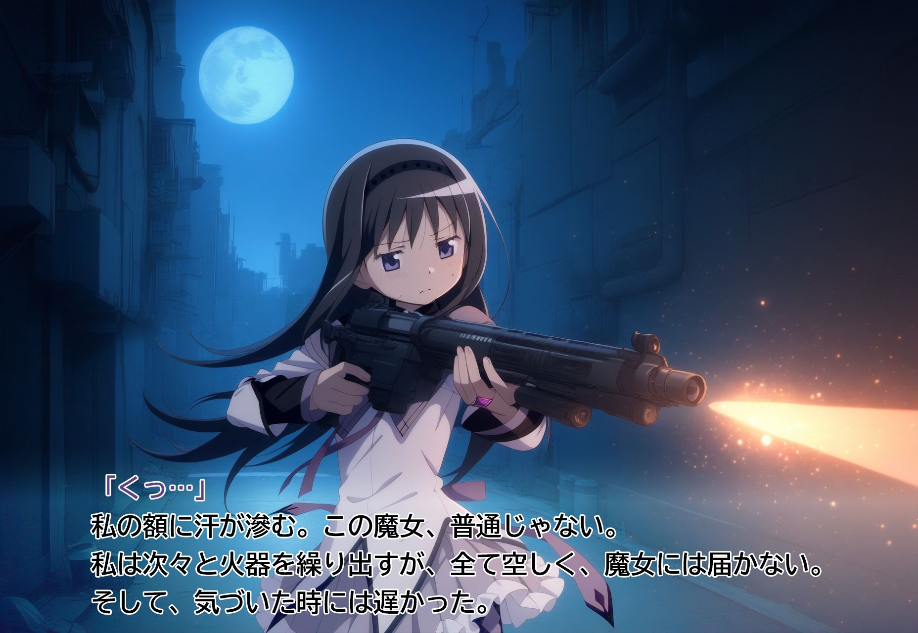 サンプル画像5:暁○ほむら  魔女に敗北ゲームオーバー(タカーノ) [d_507337]