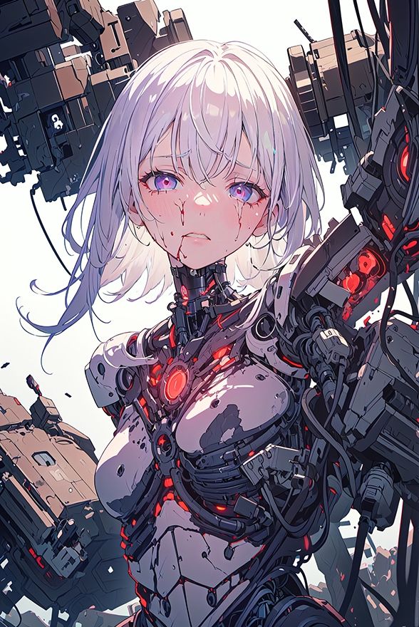 サンプル画像1:壊れたアンドロイドで遊ぼう！(えーあい女の子) [d_507344]