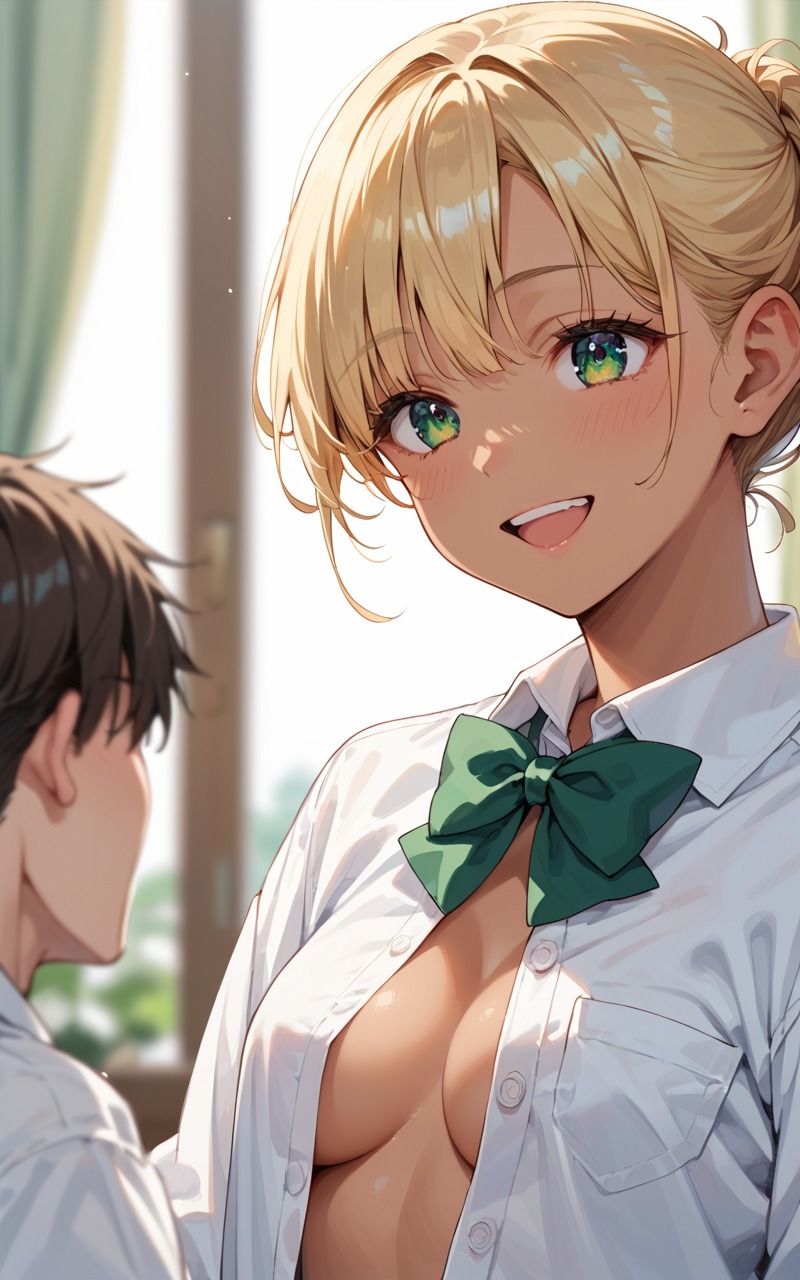 サンプル画像2:学年一のビッチのえっちなお誘い(ココナッツ) [d_507380]