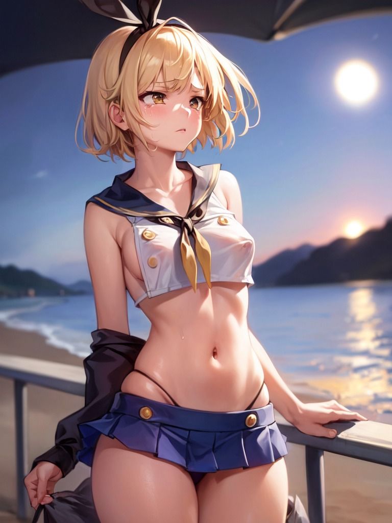 サンプル画像2:騙され犯●れた島風コス少女(ぽりっしゅ本舗) [d_507392]