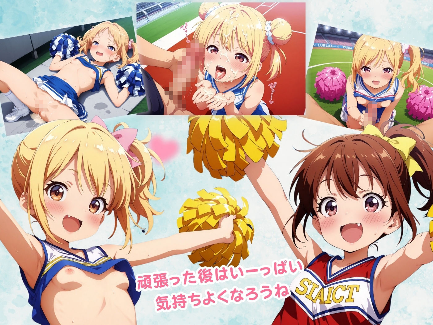 サンプル画像3:ハチャメチャ！セックス日記 〜今日はチアガールになって応援団♪〜(エンジェル) [d_507589]