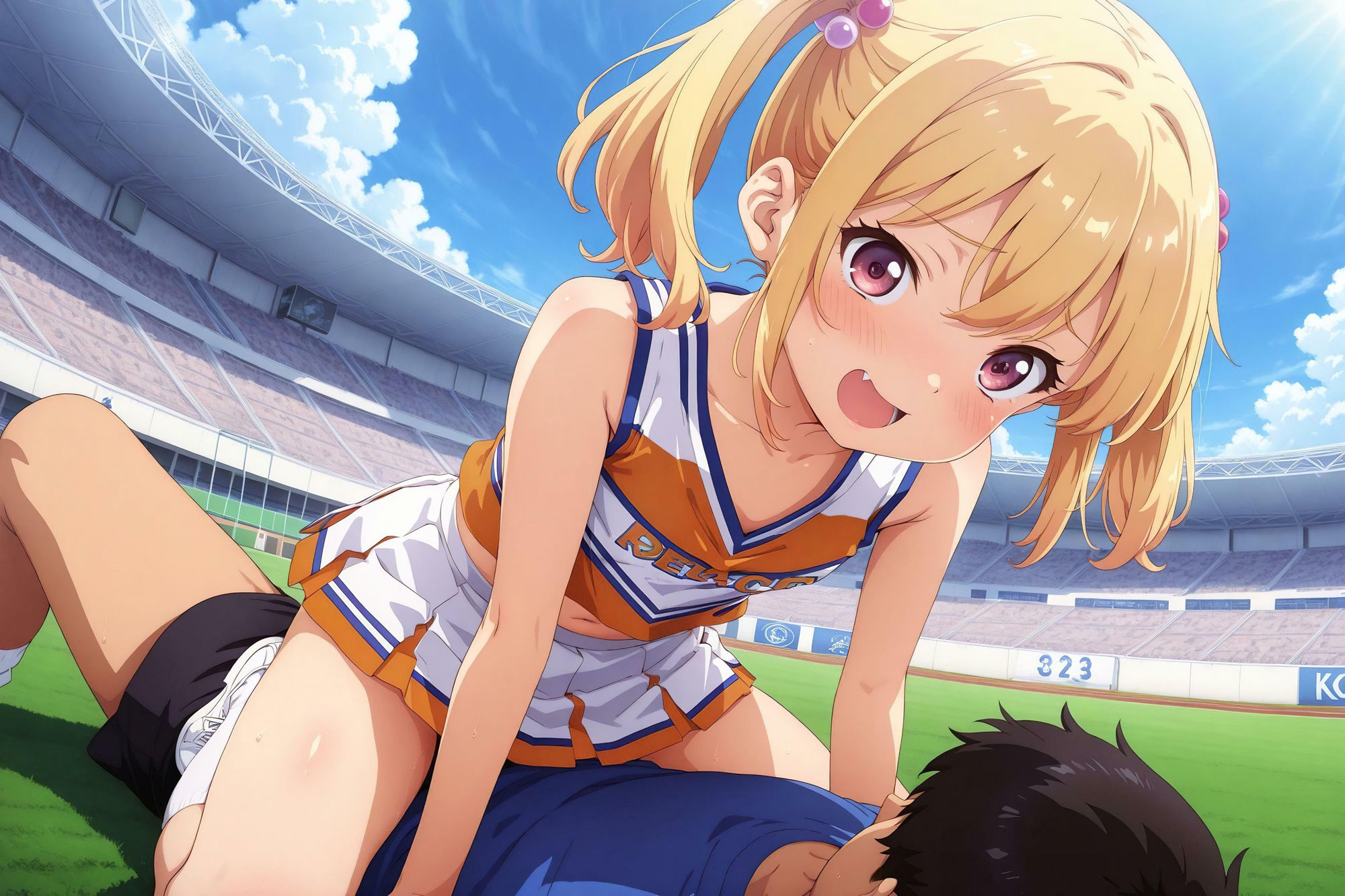 サンプル画像6:ハチャメチャ！セックス日記 〜今日はチアガールになって応援団♪〜(エンジェル) [d_507589]