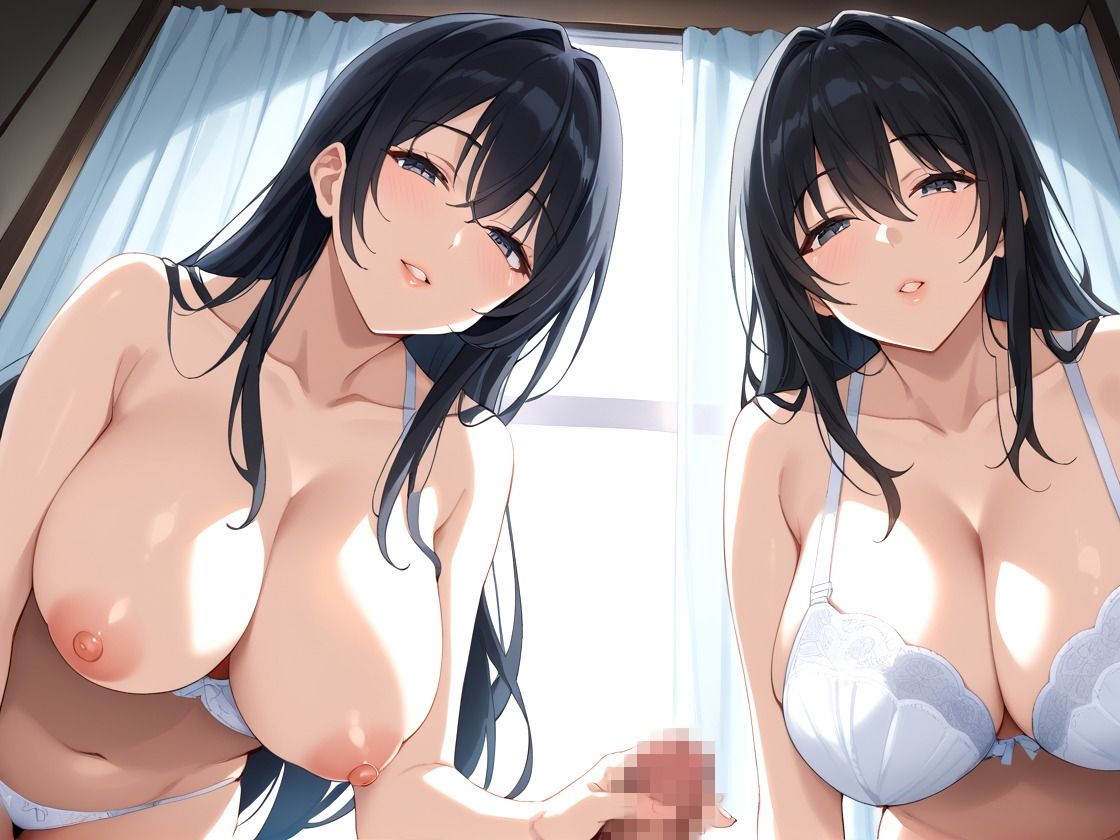 サンプル画像1:人妻串刺し ぶっかける 寝取り 巨乳人妻中に出す(あめふらし) [d_507606]