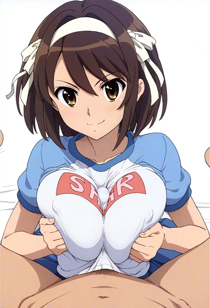 サンプル画像4:涼宮ハル○の嫌々羞恥〜足コキ、盗撮、催〇〜【エロCG画像集】(同人サークル満塁ホームラン) [d_507685]