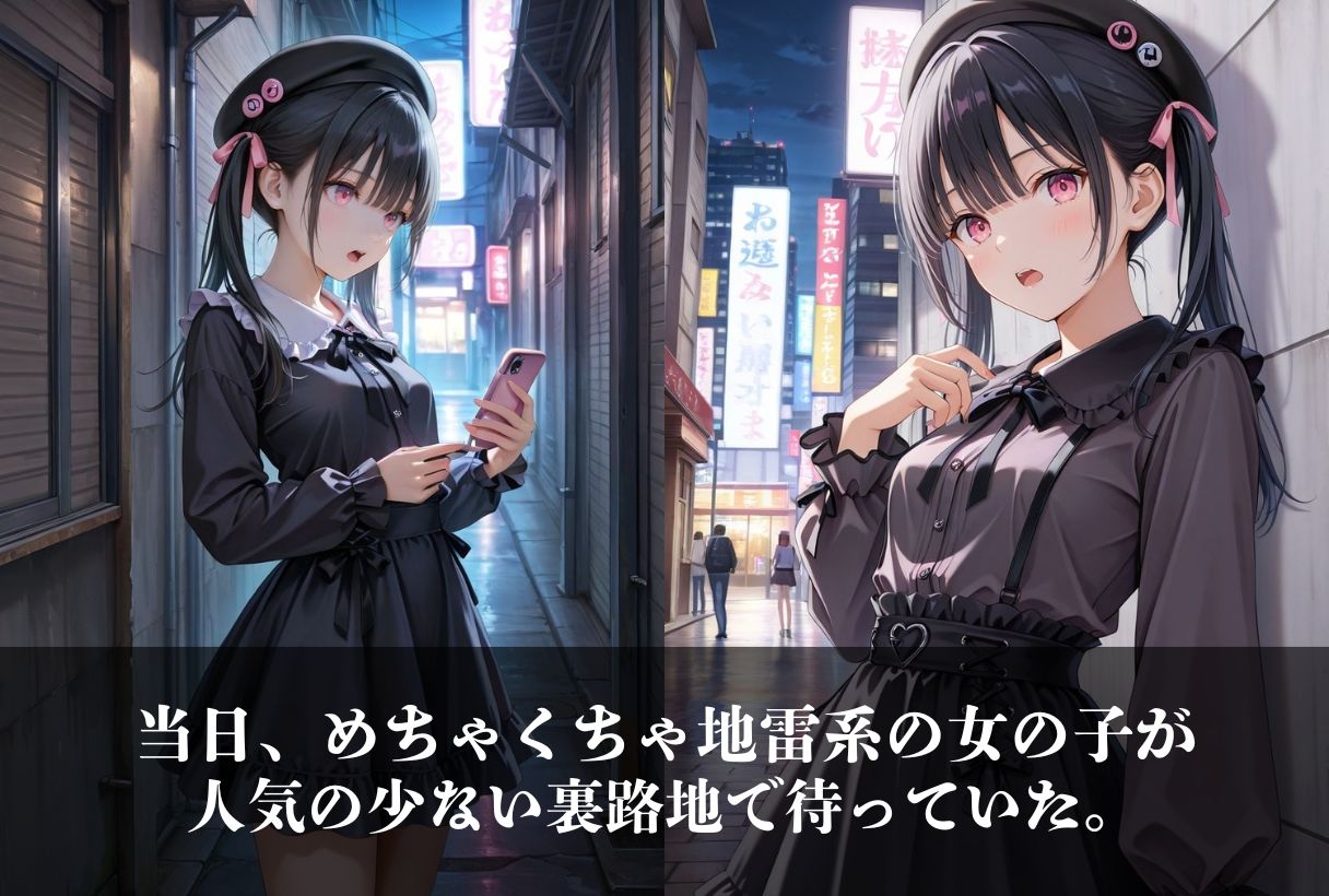 サンプル画像2:地雷系援交女子にはしつけが必要でした(鴨の家) [d_507693]