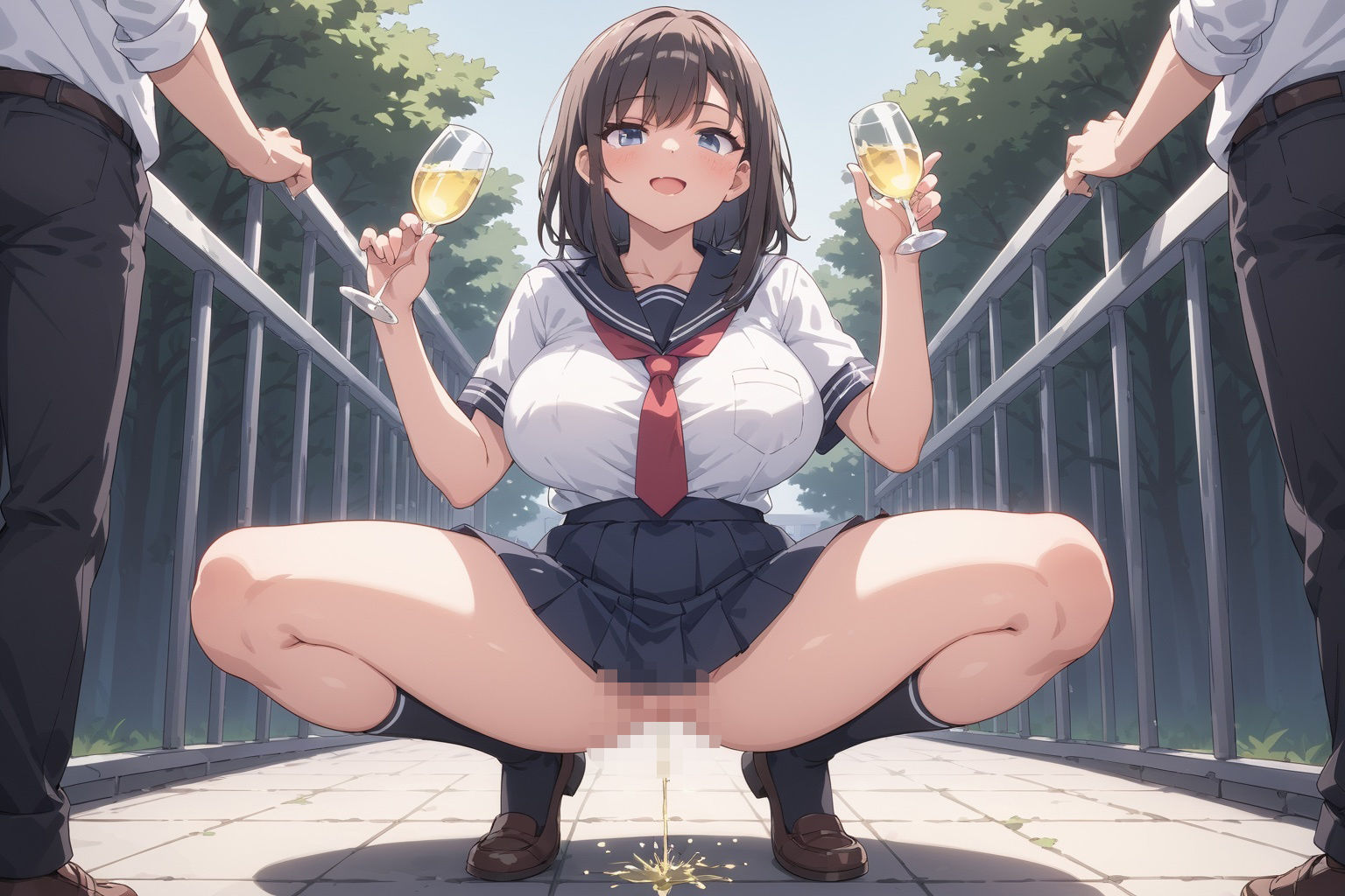 サンプル画像5:聖水女子校生(妄想天国) [d_507732]