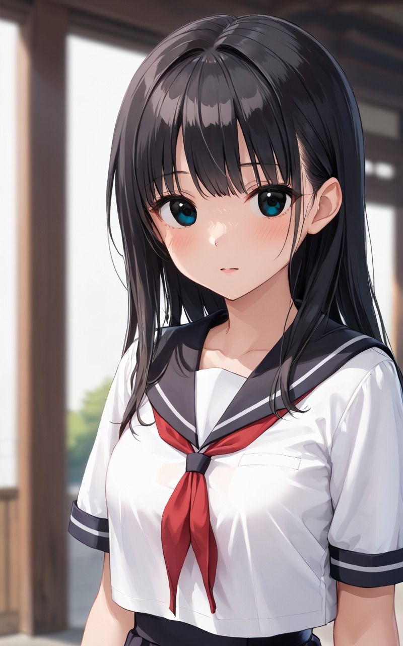 サンプル画像1:女子校生ロングヘア編(ふぉ〜ゆ〜) [d_507768]