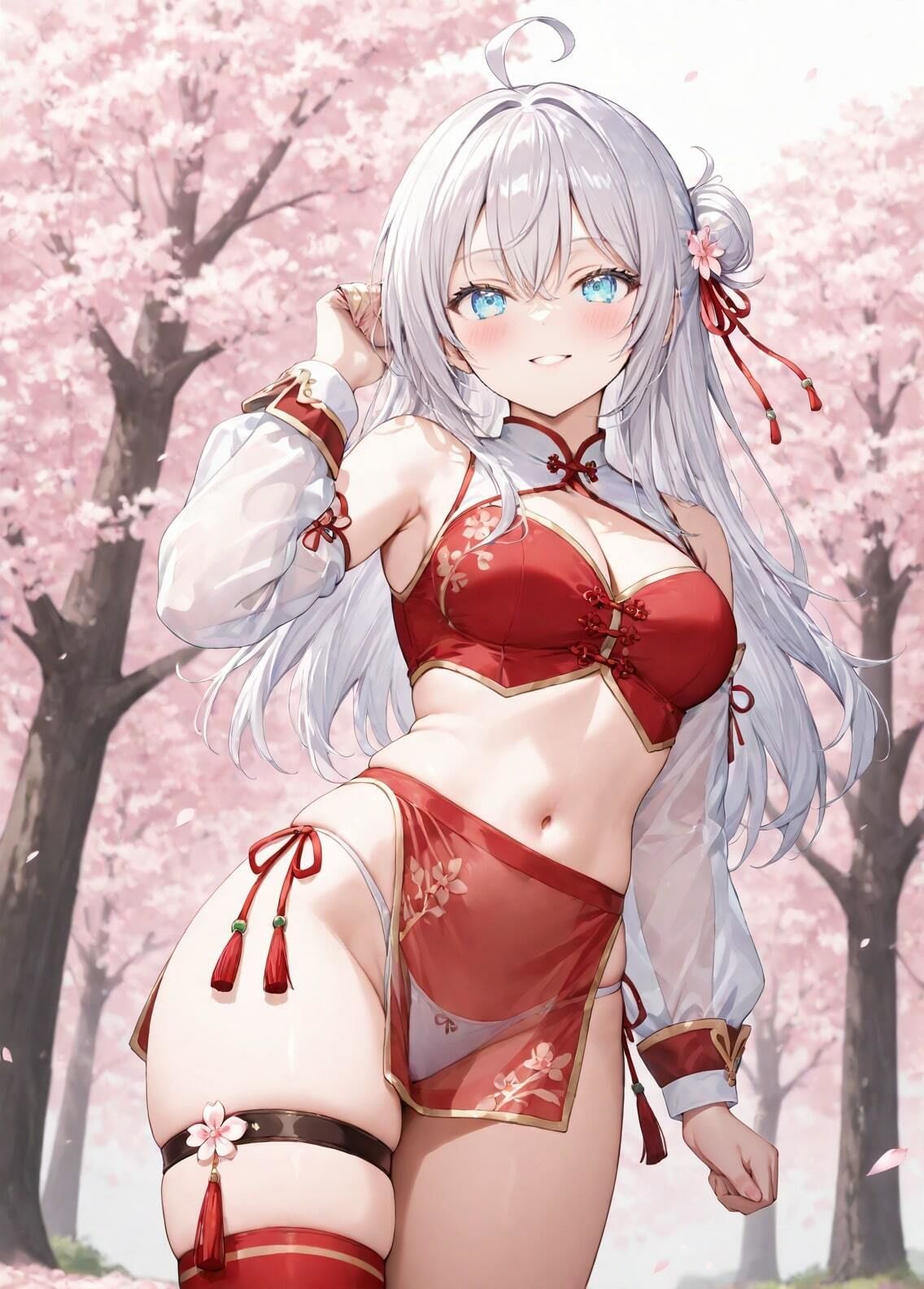 サンプル画像1:「時々ボソッとロシア語でデレる隣のアーリャさん」アリサ・ミハイロヴナ・九条セクシー写真集4（全500枚）(人の海) [d_507831]