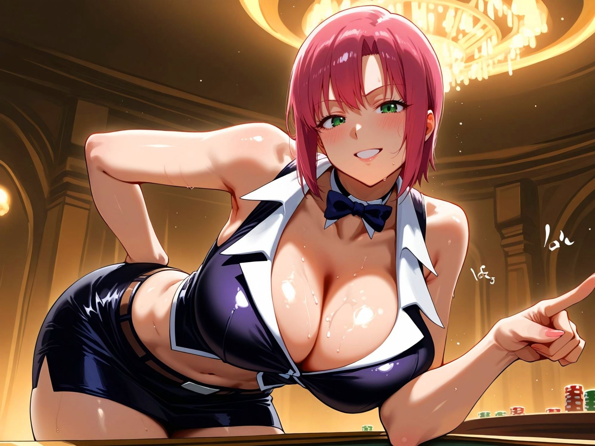 サンプル画像1:【ディーラーリオちゃん】 営業休憩中勝者へ特別サービス！(スケクラ) [d_507907]