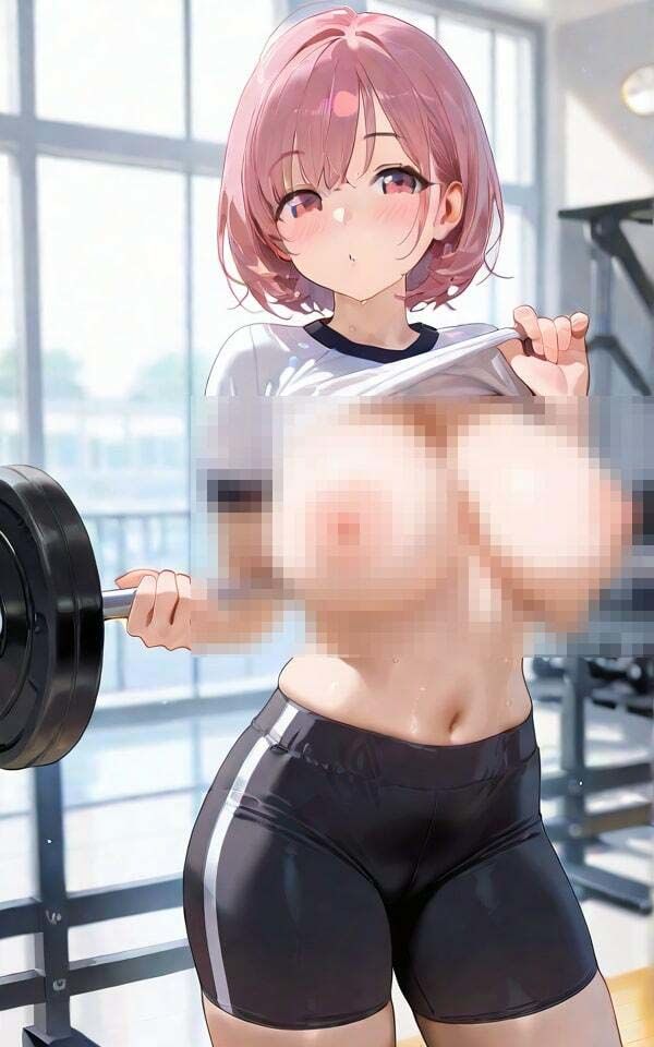 サンプル画像5:ジムで鍛える  エロい美女たち 3(AI幻想工房) [d_507914]