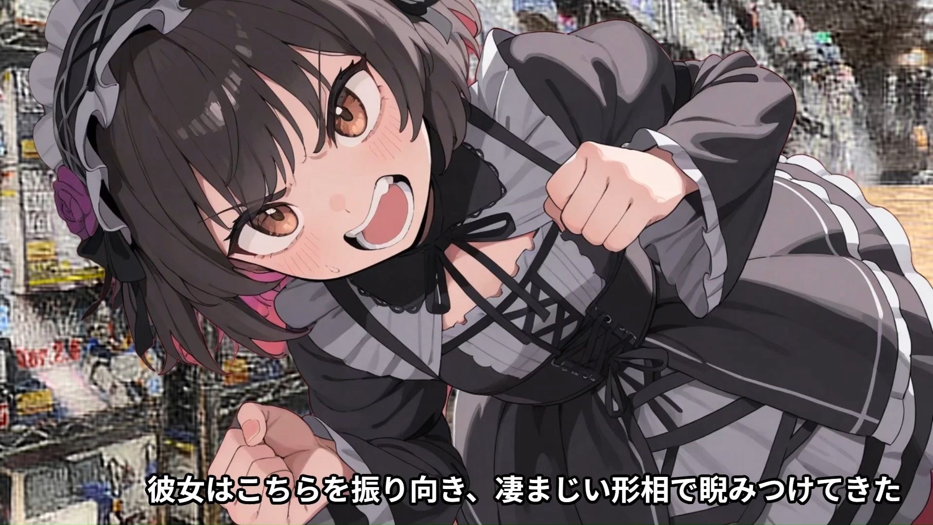 サンプル画像2:【完全痴●マニュアル】気の強いオタク女子が痴●を撃退したら、今度は親友がターゲットになり、その痴●を訴えたら、なぜか全国放送で親友が受けた痴●行為を再現させられた話(少女痴●体験告白) [d_507920]