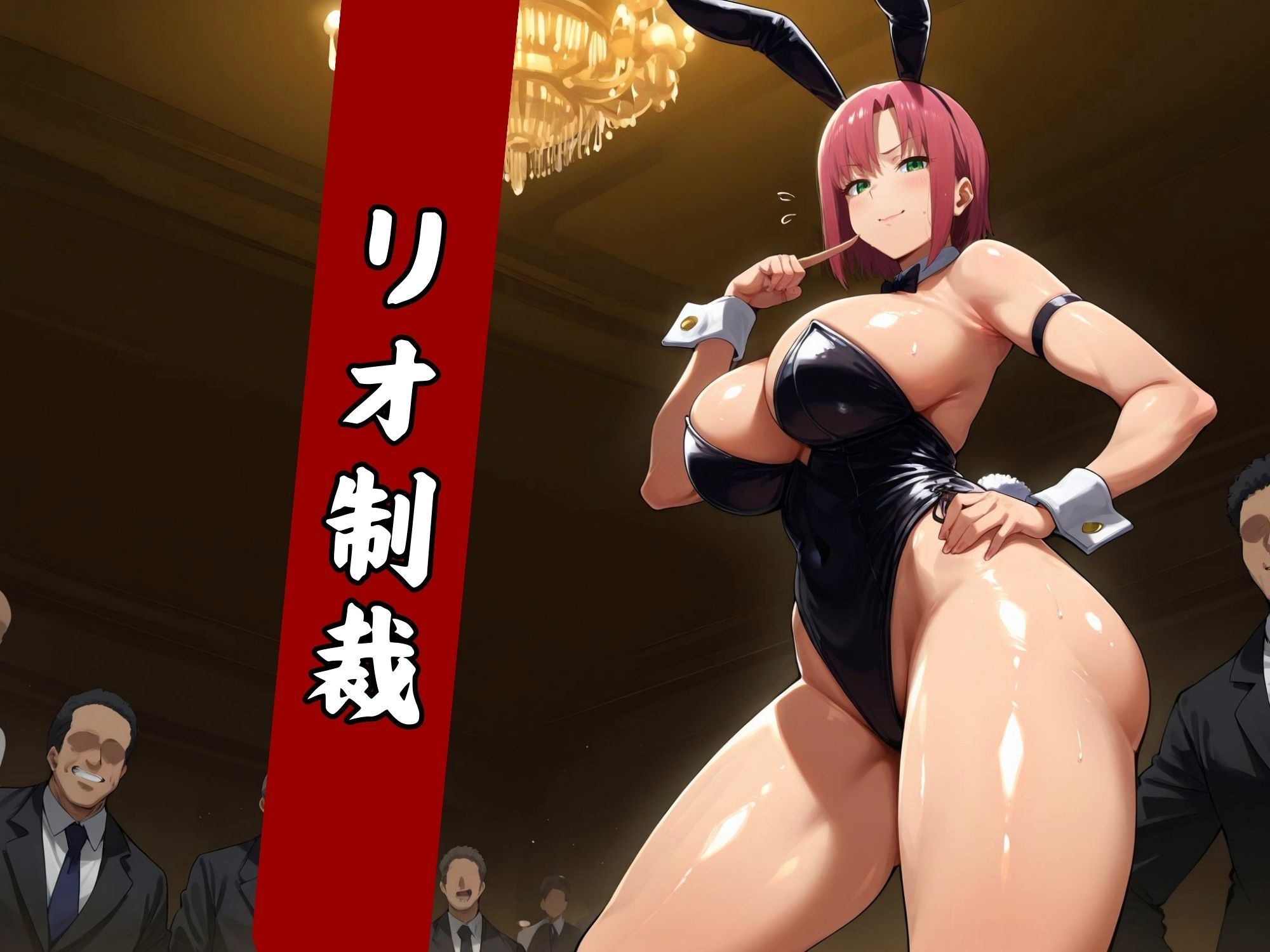 サンプル画像1:【リオ制裁】肉便器化される敗北バニー(スケクラ) [d_507935]