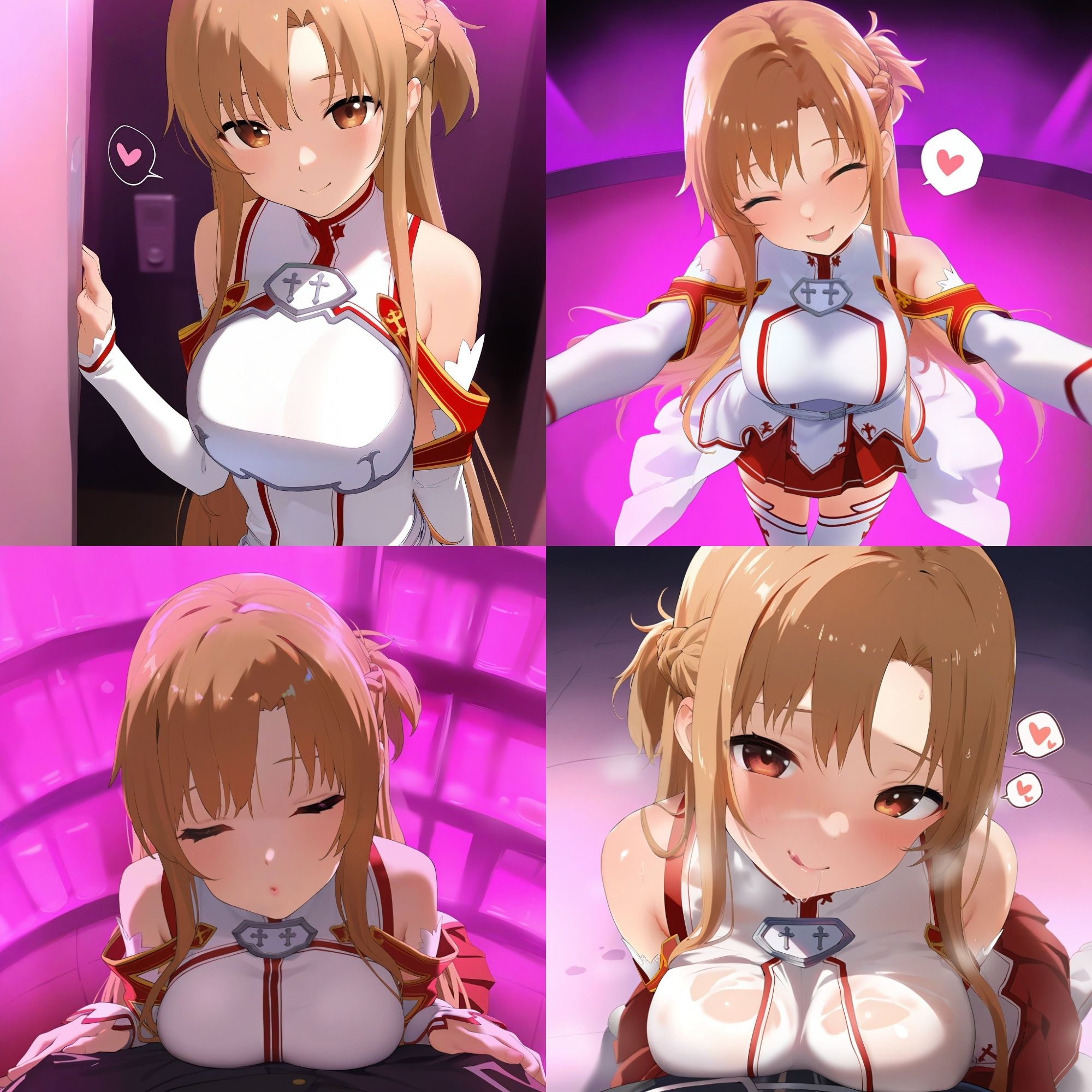 サンプル画像1:SA〇 アスナとイチャイチャソーププレイ(chamo works) [d_508034]