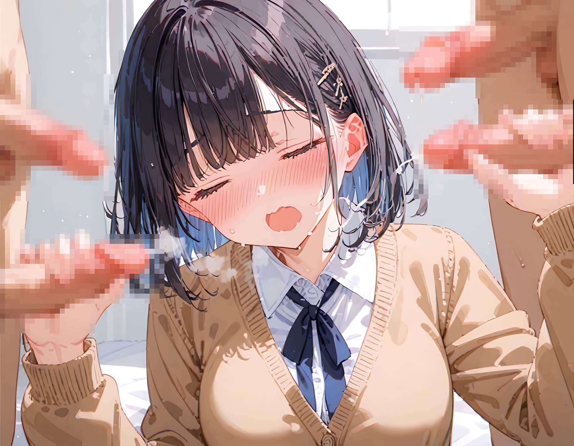 【淡姫シリーズ】学校イチの絶対的美少女が男子生徒の玩具と化すのサンプル画像 6