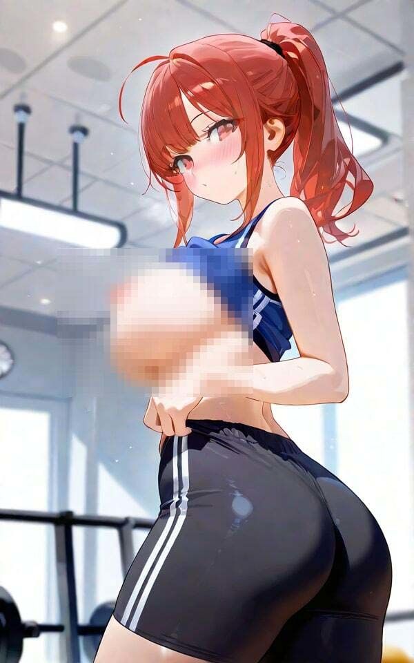 サンプル画像3:ジムで鍛える  エロい美女たち 4(AI幻想工房) [d_508065]