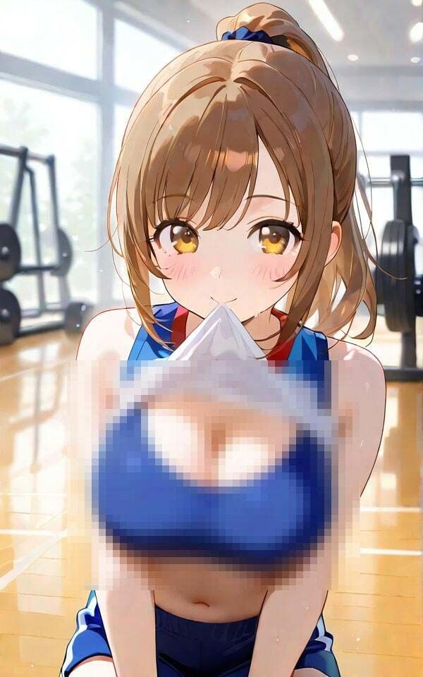 サンプル画像1:ジムで鍛える  エロい美女たち 5(AI幻想工房) [d_508069]