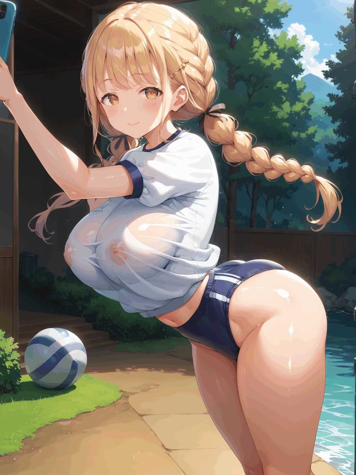 サンプル画像1:学園アイドルブルマスター(MUHOHO FACTORY) [d_508158]