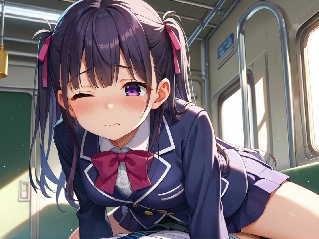 サンプル画像3:孕ませ通学電車 ノーパン生ハメまくり！(デロンデロン惑星) [d_508165]