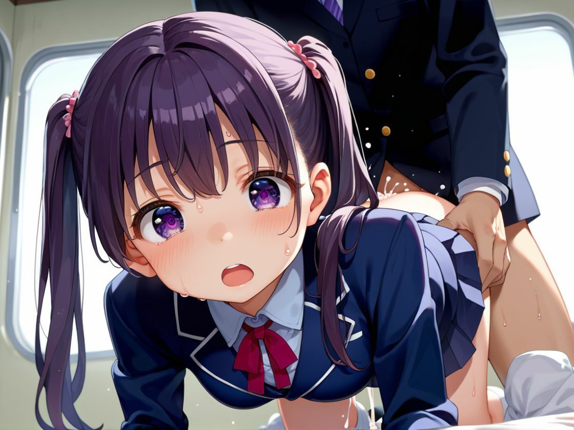 サンプル画像4:孕ませ通学電車 ノーパン生ハメまくり！(デロンデロン惑星) [d_508165]